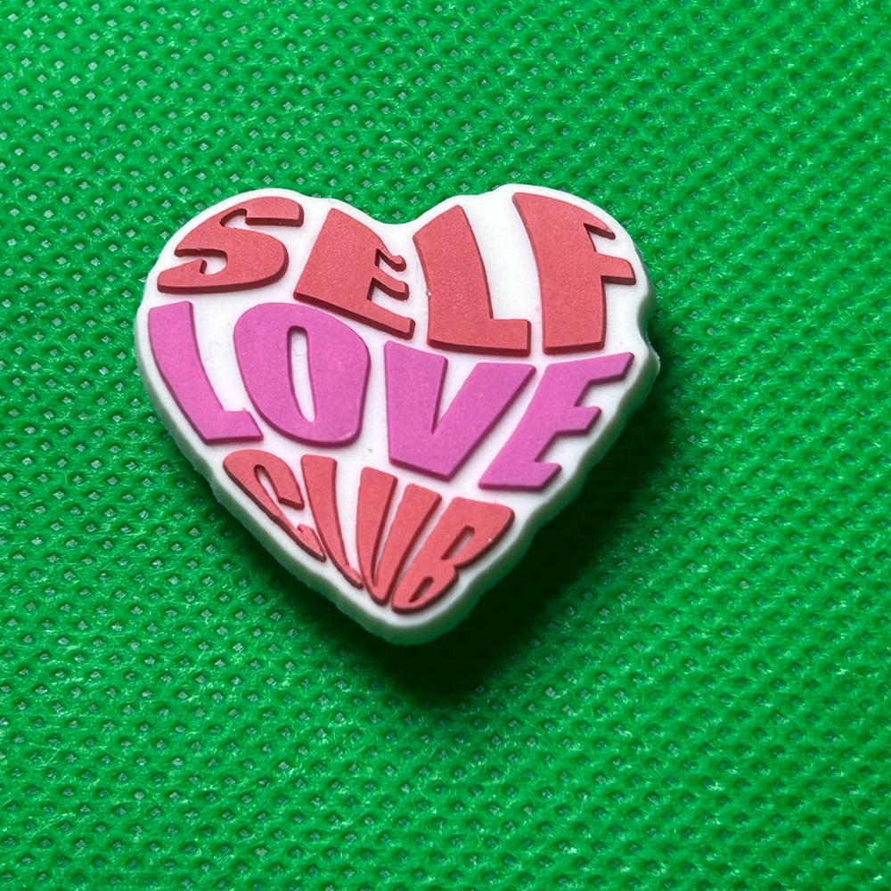 🌼 (5/$10 or 10/$15) NEW Self Love Affirmations Croc Shoe Charm Collection